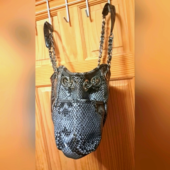 Nicole Miller Large Animal Print Hobo NWOT - Picture 7 of 9